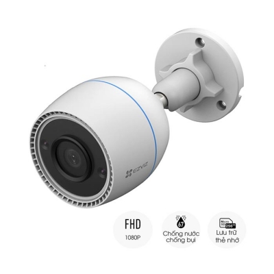 Camera không dây wifi Ezviz C3TN 1080P Color Night Vision, Míc thu âm thanh, H.265, IP 67.