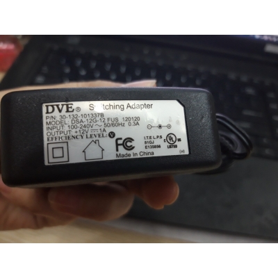 Nguồn DVE DC12V-1A